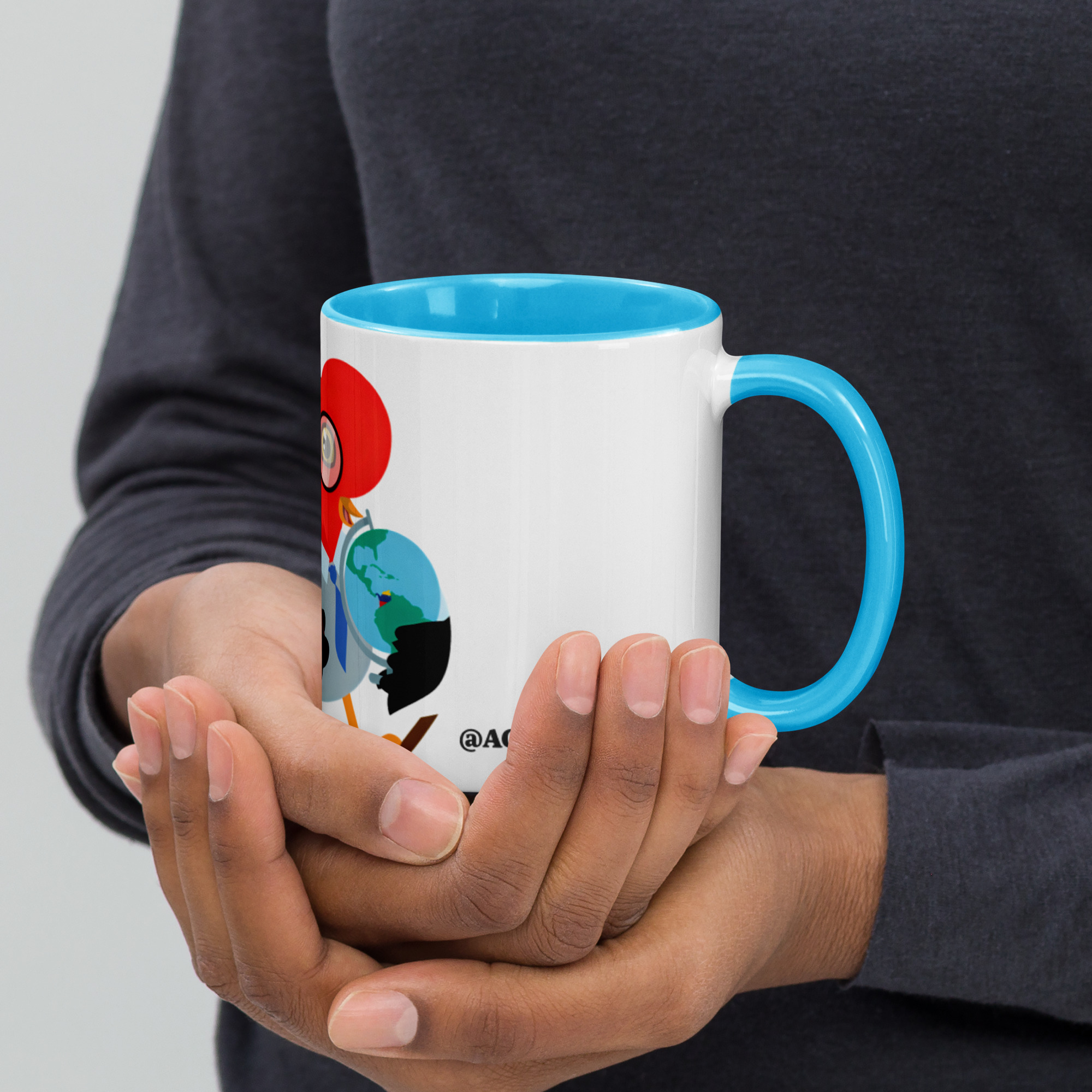 Mug with Color Inside - Image 6