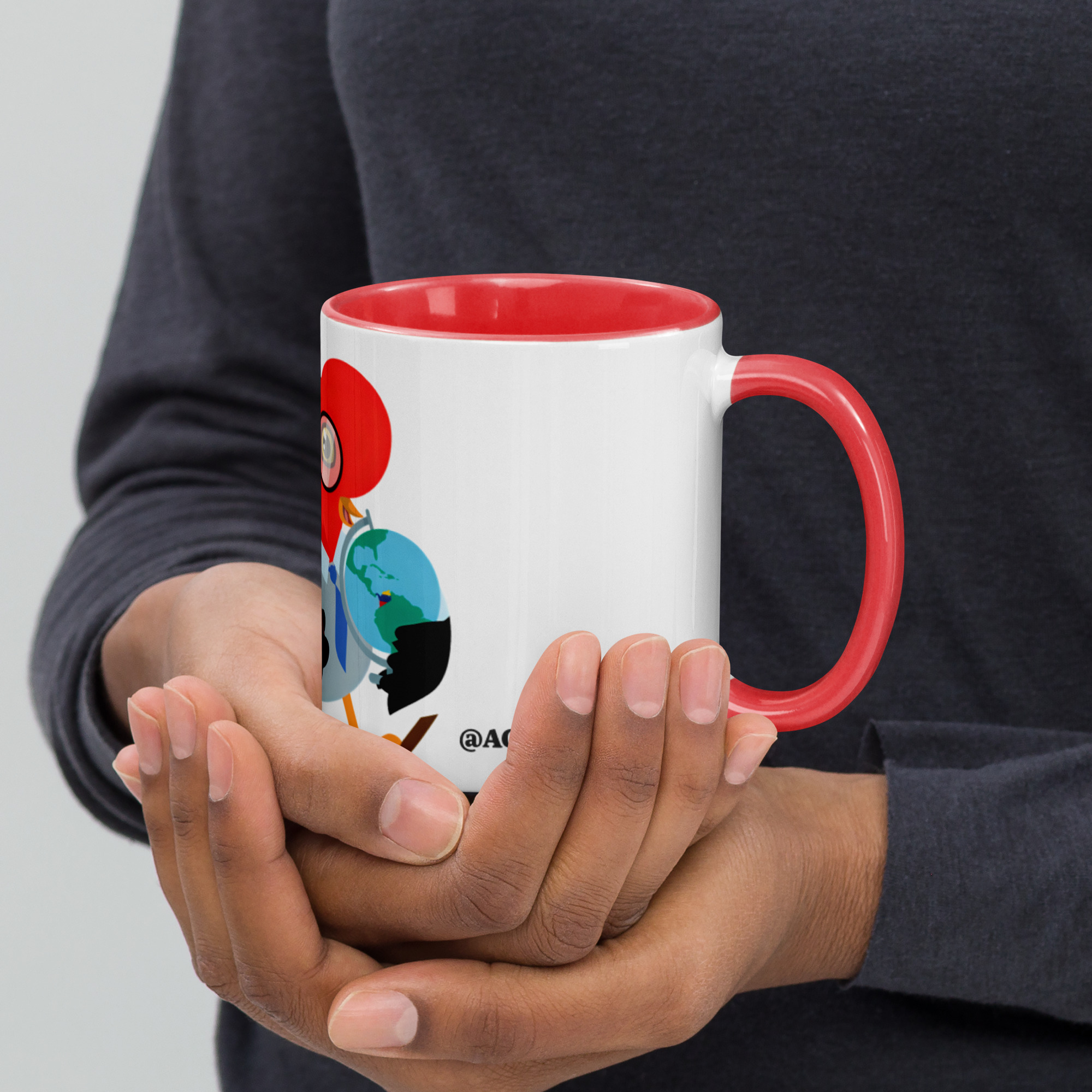 Mug with Color Inside - Image 4