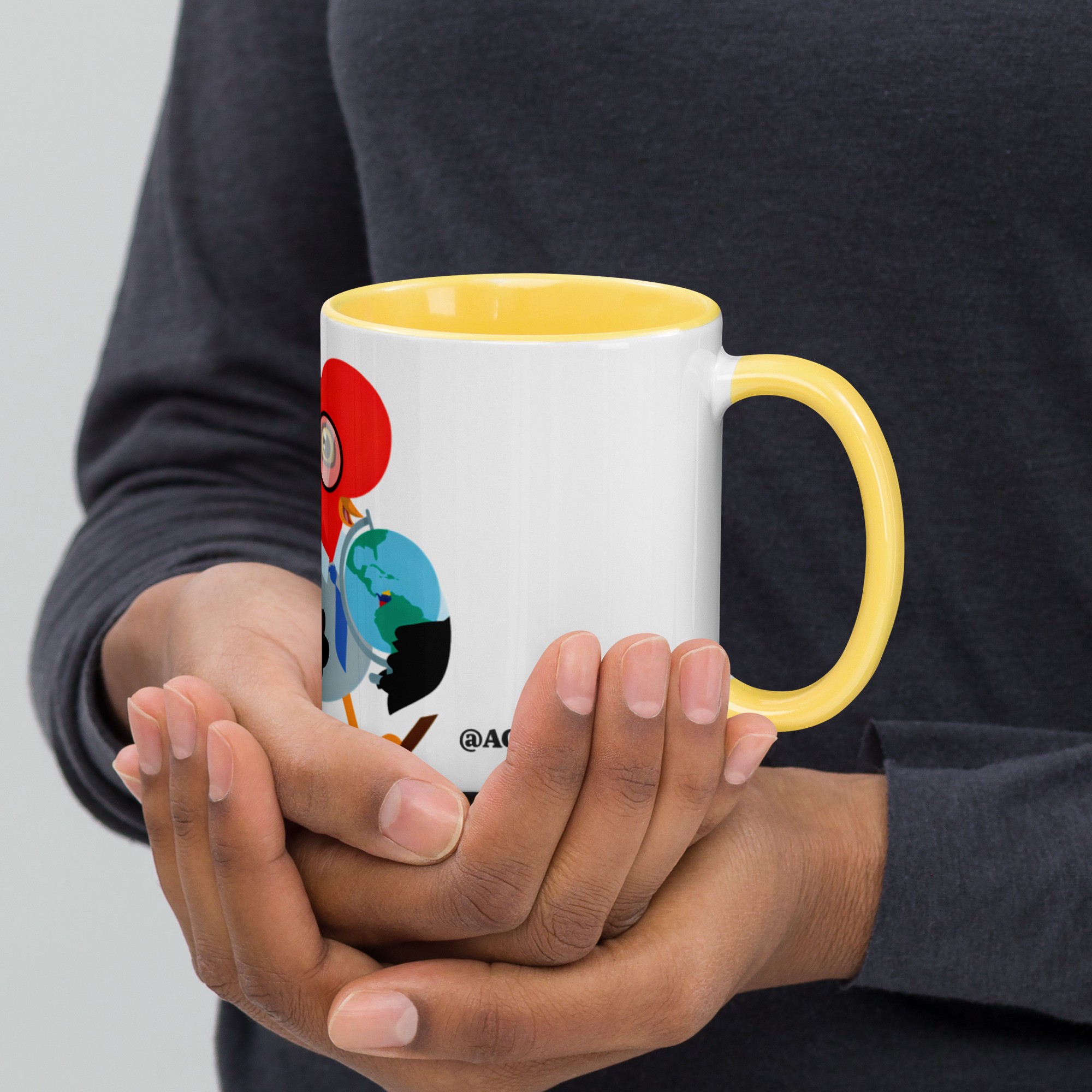 Mug with Color Inside - Image 9